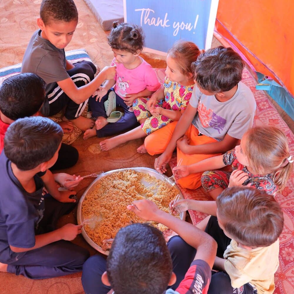 Projektfoto: Iftar in Gaza: Mahlzeiten für Familien in Not