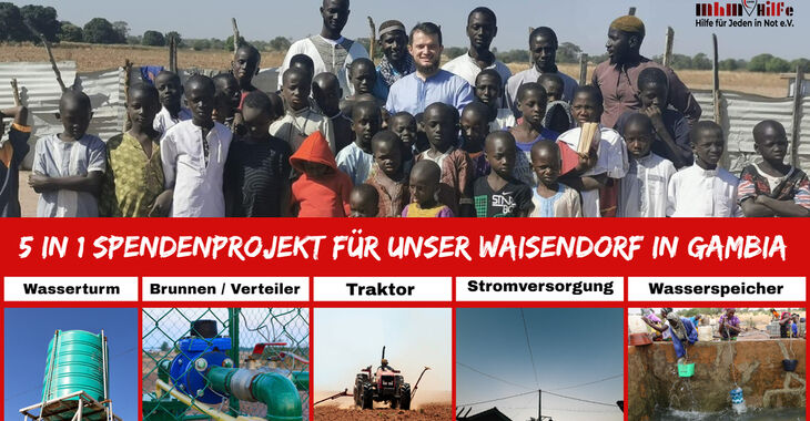 Waisendorf in Gambia: Hilfe zur Selbstversorgung
