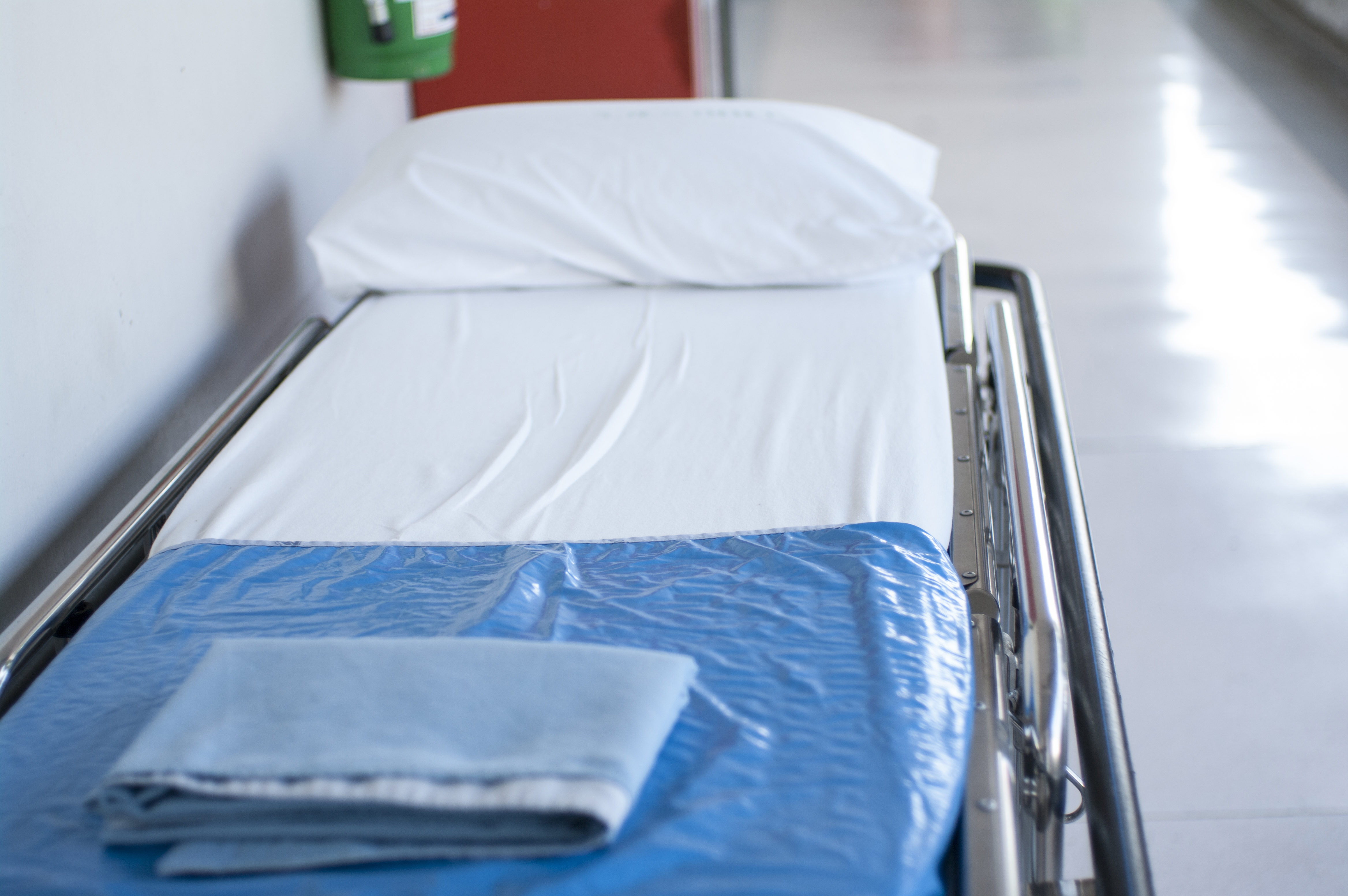 Krankenbetten für das Kinderkrankenhaus in Nablus